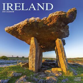 2025 Ireland Wall Calendar, 12X12, Avonside Publishing