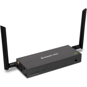 IOGEAR Long Range Wireless 4K@60 Switch/Splitter Kit, HDMI UHD 4K@60Hz, 1080p@60Hz Support, Up to 600 ft/182 m, Wireless HDMI Extender Kit, with IR, RS-232 and Keyboard Mouse Extender - GWLRSSKIT4K