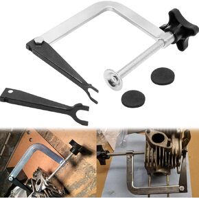 23300 Small Engine Valve Spring Compressor,Fit for Briggs and Stratton, Clinton, Harley-Davidson & More Springs 3/4" to 1-1/16", Two Jaw Sizes-23360 Large Jaw and 23370 Small Jaw