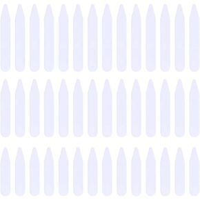 Cabilock 600 pcs Plastic Collar suit collar stays clear collar stays collar plastic support Stays For Men