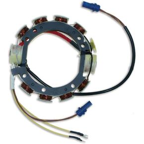 CDI Electronics 173-3672 Johnson/Evinrude Stator - 4/6 Cyl. 9 Amp (1978-1987), Mulitcolor