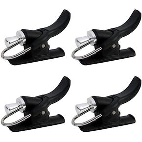 JOJOCY 4PCS Cast Cannon Surf Fishing Trigger Sea Fishing Casting Trigger Fixed Spool Casting Aid, Marine Fishing Rod Clamp Thumb Button Trigger, Bionic Finger for Fishing, Security Finger Protector