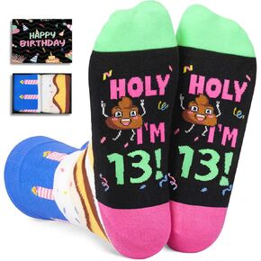 HAPPYPOP 13th Birthday Gifts Year Old - Gifts for 13 Year Old Teenage Girls Boys, 13th Birthday Presents for Teens Age 13