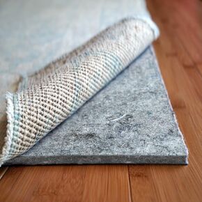 RUGPADUSA - Superior-Lock - 9'x12' - 1/4" Thick - Felt + Rubber - Premium Non-Slip Rug Pad - Perfect for Hardwood Floors, Available in 2 Thicknesses, Many Custom Sizes