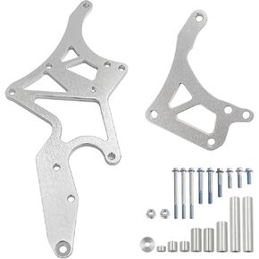 HF-014 LS Engine Serpentine Alternator Bracket Power Steering Pump Swap Conversion Compatible with Chevrolet LS1 LS2 LS3 LS6 LS7 Engines, 4.8L, 5.3L, 6.0L, 6.2L Truck & SUV Engines in Kuwait