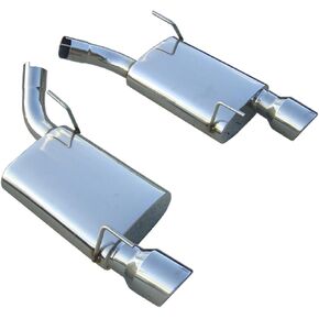 Pypes Performance Exhaust SFM60V: Violator Series Axle Back Muffler System 05-10 Mustang GT and Shelby