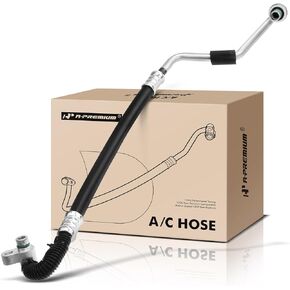 A-Premium A/C Discharge Line Hose Assembly Compatible with Infiniti G35 2003-2007 V6 3.5L, Compressor to Condenser