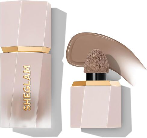 SHEGLAM Sun Sculpt Cool Toned Liquid Contour Stick Long Lasting Cream Bronzer Makeup - Camel Suede in Kuwait