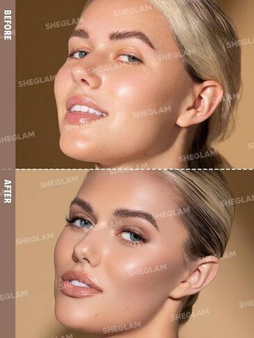 SHEGLAM Sun Sculpt Cool Toned Liquid Contour Stick Long Lasting Cream Bronzer Makeup - Camel Suede in Kuwait