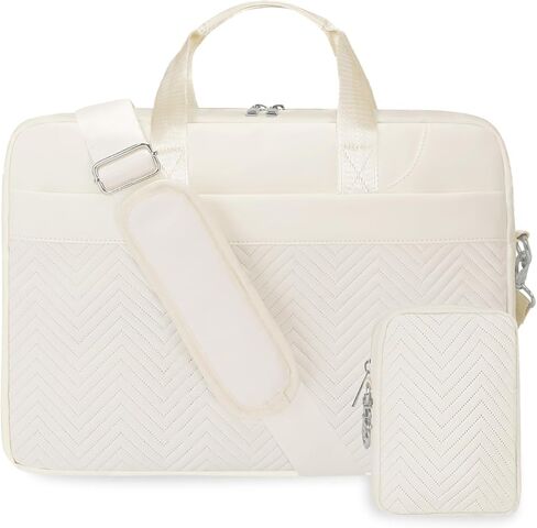 Laptop Briefcase for Women 15.6 Inch Waterproof Laptop Work Bag with Clutch Purse Computer Messenger Bag for Women in Saudi Arabia