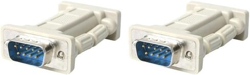 StarTech.com DB9 RS232 محول مودم تسلسلي Null - محول مودم Null - DB-9 (M) إلى DB-9 (F) - NM9MF (عبوة من 2) in Kuwait