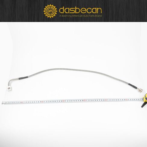 خطوط الفرامل الأمامية والخلفية المصنوعة من الفولاذ المقاوم للصدأ من Dasbecan متوافقة مع Jeep Wrangler JK 2007-2018، استبدل 89716 خطوط الفرامل المصنوعة من الفولاذ المقاوم للصدأ (4 قطع) in Saudi Arabia