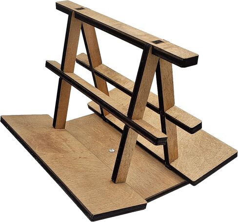 XGATML SKLaserDesign Two Sided Rotating Book Stand Shelf Coding Carousel - Made in The USA in Saudi Arabia