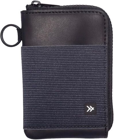 Thread Wallets Utility Zip Around Wallet - Leather Wallet with Zipper for Men and Women, RFID Blocking Card Holder, Small Leather Wallet, Zip Wallet, Zippered Wallet, RFID Wallet (Off White) in Saudi Arabia