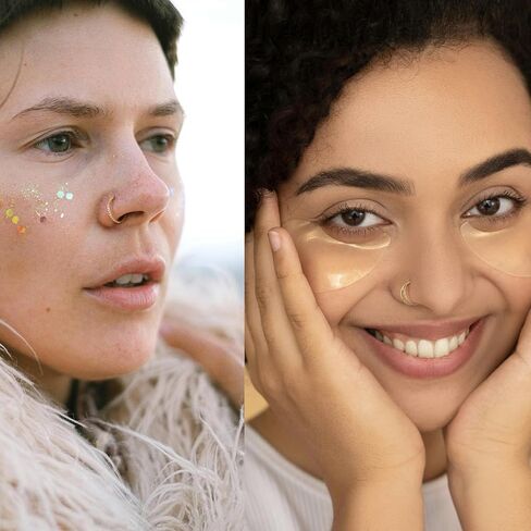 funtopia 18g حلقات الأنف الأطواق، 6 قطع 316l الجراحية الصلب هوب حلقات الأنف للنساء الرجال، الذهب تشيكوسلوفاكيا الفرس يتوقف حلقة الحاجز حلقة مزدوجة هوب، 8mm الشفاه دايث روك محارة هيئة ثقب المجوهرات in Kuwait