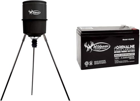 Wildgame Innovations W270D Tri-Pod Deer Feeder, easy to use feeder with 4 feed times in Saudi Arabia