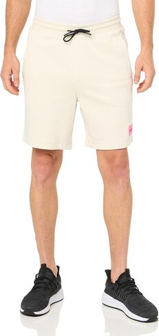 Hugo Men's Square Logo Pull on Jersey Shorts in Saudi Arabia