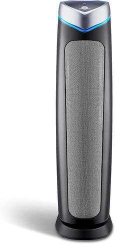 GermGuardian Air Purifier with Genuine HEPA 13 Pet Pure Filter, Removes 99.97% of Pollutants, Covers Large Rooms up to 915 Sq. ft. in 1 Hour, UV-C Light Helps Reduce Germs, 28", Black, AC5250PT in Saudi Arabia