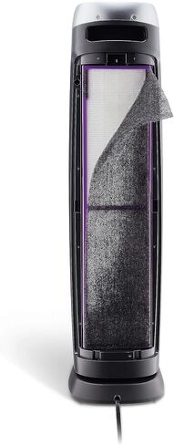 GermGuardian Air Purifier with Genuine HEPA 13 Pet Pure Filter, Removes 99.97% of Pollutants, Covers Large Rooms up to 915 Sq. ft. in 1 Hour, UV-C Light Helps Reduce Germs, 28", Black, AC5250PT in Saudi Arabia