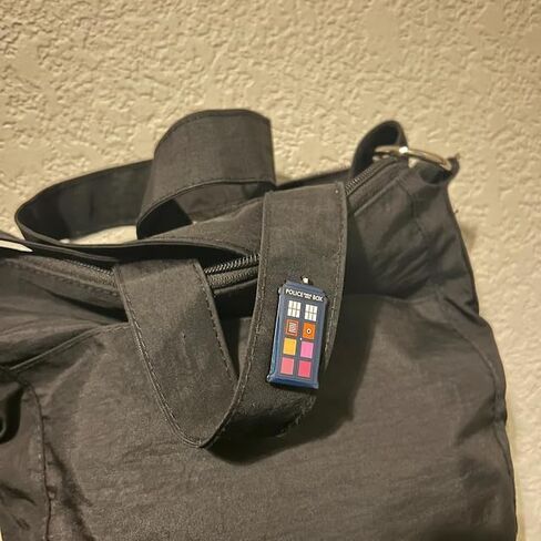 Rainbow Pride Police Box, Perfect Gift for Doctor Who Fans, Trans Tardis Pin, Transgender Pin, Transgender Day Gift, Inspired enamel pin, A police box with Pride colours in Saudi Arabia