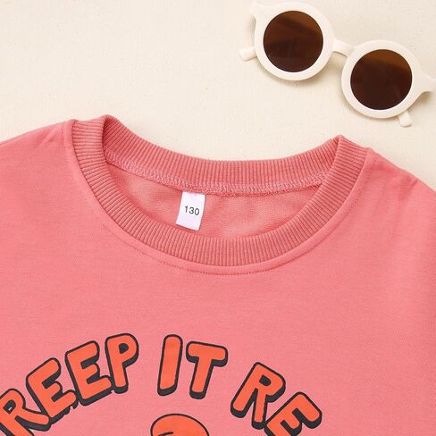 IZYJOY Creep It Real Halloween البلوز فتاة صبي متقلب شبح سكيت قميص الاطفال Crewneck موسم مخيف البلوز العلوي in Kuwait