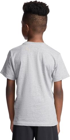 Boys' Lifestyle Short Sleeve T-Shirt, Standard Fit Graphic Tee, Cotton Blend Fabric in Saudi Arabia