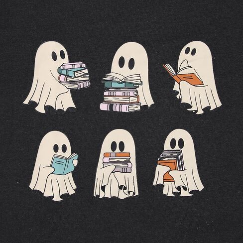 CM C&M WODRO Kids Halloween Crewneck Sweatshirts Boy Girl Ghost Graphic Pullover Tops Cute Spooky Season Long Sleeve Shirt in Kuwait