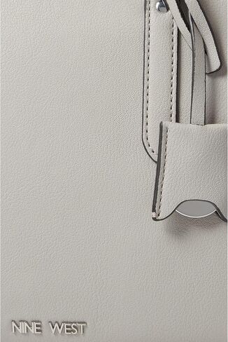 NINE WEST Cedar Satchel Mocha Logo Multi One Size in Kuwait