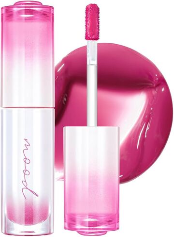 Peripera Ink Mood Glowy Tint | Lip-Plumping, Naturally Moisturizing, Lightweight, Glow-Boosting, Long-Lasting, Comfortable, Non-Sticky, Mask Friendly, No White Film (012 WARM-GORITHM (PERITAGE)) in Saudi Arabia