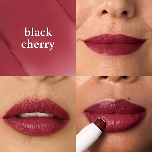 Julep It's Balm: مرطب شفاه ملون + لون شفاه قابل للبناء - بنفسجي عتيق - لمسة نهائية لامعة طبيعية - فيتامين E مرطب - نباتي in Kuwait