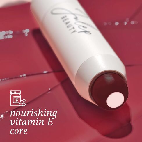 Julep It's Balm: مرطب شفاه ملون + لون شفاه قابل للبناء - بنفسجي عتيق - لمسة نهائية لامعة طبيعية - فيتامين E مرطب - نباتي in Kuwait
