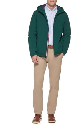 Tommy Hilfiger Men's Quilted Hooded Puffer Jacket in Saudi Arabia