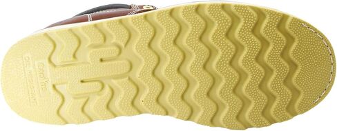 أحذية Cactus للرجال مقاس 15.24 سم شديدة التحمل، مقدمة ناعمة، بطانة Goodyear الأصلية، جلد محبب بالكامل ممتاز، مريح، متين، مقاوم للزيوت، أسقف، صناعي، بناء، أحذية عمل in Saudi Arabia