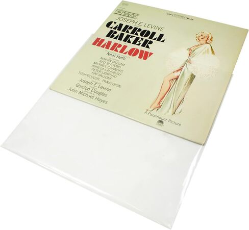 (25) 12" Record Outer Sleeves - INDUSTRY STANDARD 3mil Thick Polyethylene - 12 3/4" x 12 1/2" in Saudi Arabia