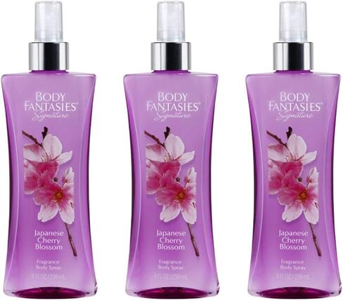 بخاخ عطر للجسم من بودي فانتاسيز، المسك الأبيض الطازج، 8 أونصة سائلة in Kuwait