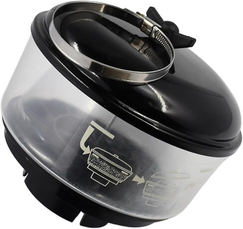 D3NN9A660E مجموعة المنظف المسبق للهواء 2.50 بوصة مدخل OD 7 بوصة وعاء 81836784 1682798M1 86620242 متوافق مع Massey Ferguson 230 240 250 253 متوافق مع Ford New Holland Donaldson H001251 in Kuwait