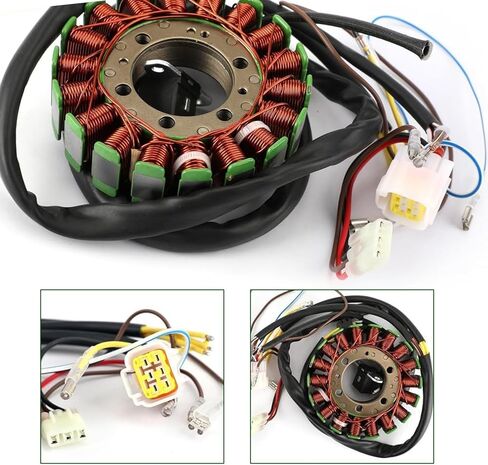 3089249 3089546 3089965 الجزء الثابت المغناطيسي لملف الجزء الثابت للدراجات النارية متوافق مع Polaris Sportsman 400 450 500، Scrambler 500، Ranger 400 Carb، ATP 500، Hawkeye 400 in Kuwait