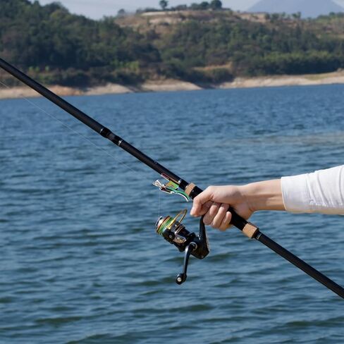 غوغوسي 4 قطع مدفع مصبوب لركوب الامواج، زناد صيد بحري للصيد في البحر، بكرة ثابتة للمساعدة في الصب، مشبك صنارة الصيد البحرية، زر الابهام، اصبع بيونيك لصيد الاسماك، واقي اصابع امن in Kuwait