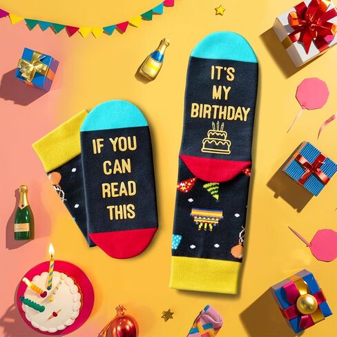 Birthday Gifts Ideas for Boys - Socks for 4-12 Year Old Boys Girls, Funny Novelty Crazy Socks for Kids Age 4-12 in Saudi Arabia