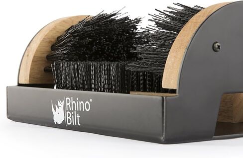 Boot Scraper, Deluxe Boot Scrapers - Outdoor Boot Brush Extra Wide for Commercial and Industrial use in Saudi Arabia