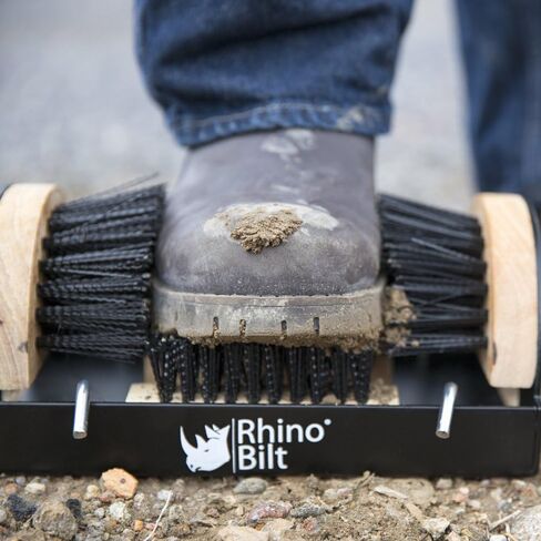 Boot Scraper, Deluxe Boot Scrapers - Outdoor Boot Brush Extra Wide for Commercial and Industrial use in Saudi Arabia