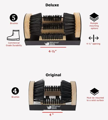Boot Scraper, Deluxe Boot Scrapers - Outdoor Boot Brush Extra Wide for Commercial and Industrial use in Saudi Arabia
