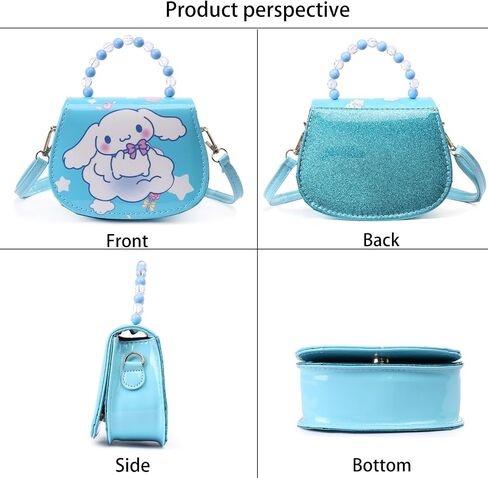 Little Girl Purse Kids Cute Cartoon Crossbody Bag Kawaii Anime Wallet Purses Toddler Shoulder Bag in Saudi Arabia