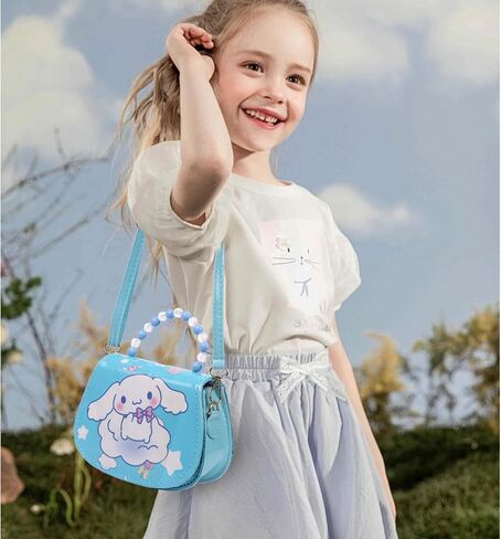 Little Girl Purse Kids Cute Cartoon Crossbody Bag Kawaii Anime Wallet Purses Toddler Shoulder Bag in Saudi Arabia
