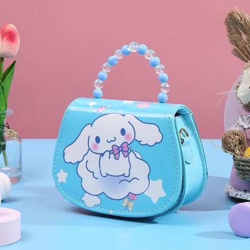 Little Girl Purse Kids Cute Cartoon Crossbody Bag Kawaii Anime Wallet Purses Toddler Shoulder Bag in Saudi Arabia