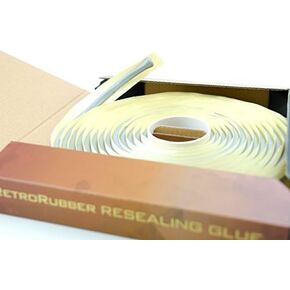 RetroRubber OEM Grade Butyl Headlight Sealant, Gray