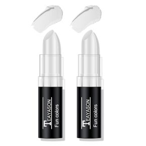 2Pcs Body Paint Eye Black Stick,Balck Makeup Paint Eyeblack for Baseball/Football/Halloween/Costume Accessories Vampire/Clown/Skull Makeup Cream Face Body Paint Easy to Blend-Black