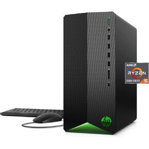 كمبيوتر مكتبي HP Gaming - Intel Quad I5 حتى 3.6 جيجا هرتز، GeForce GTX 1660 Super GDDR6 6G، ذاكرة 16 جيجا، 512 جيجا SSD + 3 تيرابايت، لوحة مفاتيح وماوس RGB، واي فاي وبلوتوث 5.0، ويندوز 10 برو (متجدد) in Kuwait