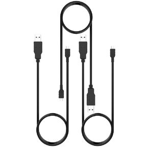 3 Pack Cable Charger Compatible for Texas Instruments TI-84 Plus CE/C Silver Edition, TI Nspire CX/CX CAS Graphing Calculator, Replacement Charging Cable 5ft/1.5M