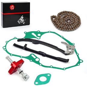 MOTO1988 Cam Timing Chain Guides Tensioner & Gasket for Yamaha Raptor 700 YFM700 2006-2020 1S3-12241-00-00 5VK-12231-00-00